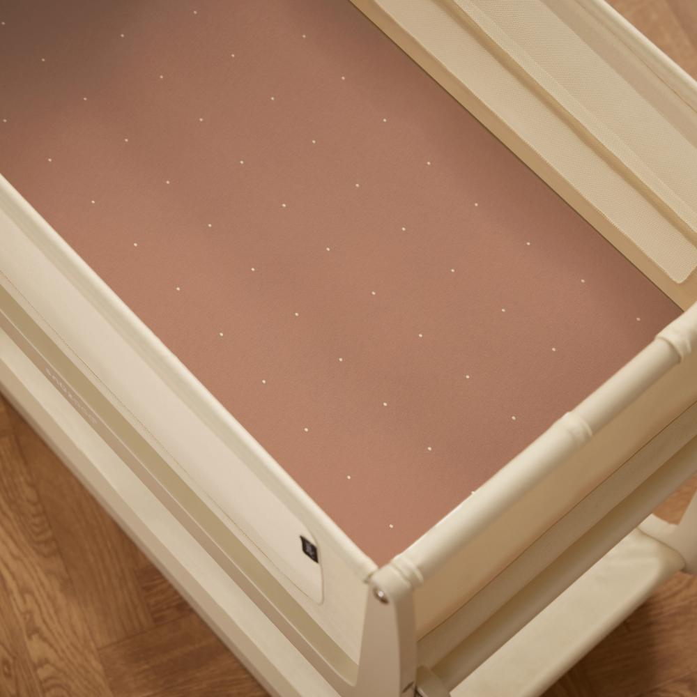 Sábana Bajera SnuzPod5 - Blush Dot / Cashmere