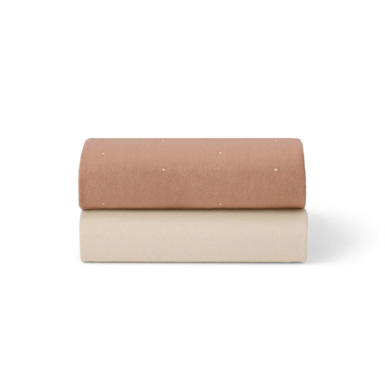 Sábana Bajera SnuzPod5 - Blush Dot / Cashmere