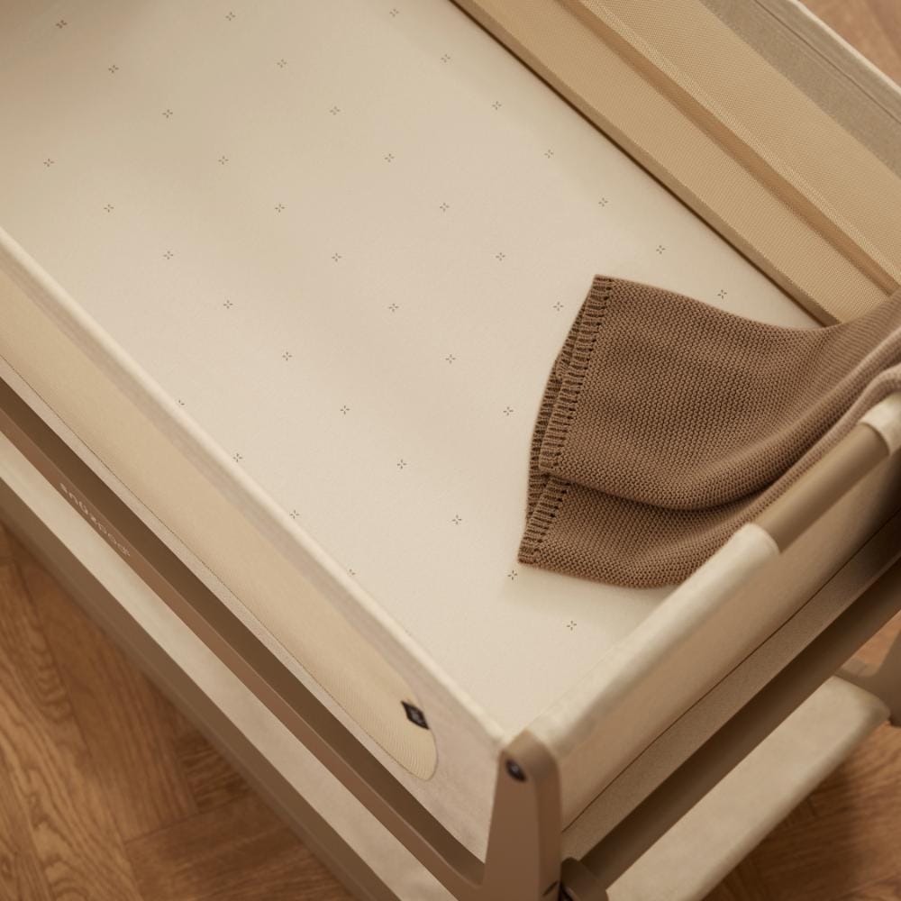 Sábana Bajera SnuzPod5 - Cashmere Cross / Cashmere