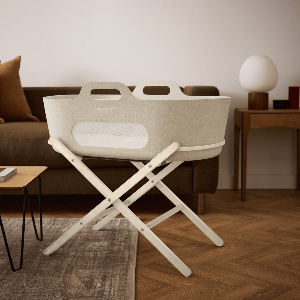 SnuzBaskit Moisés - Capazo Barley & Soporte Cashmere