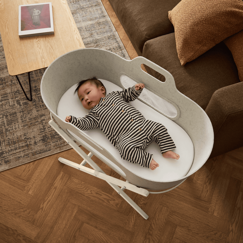 SnuzBaskit Moisés - Capazo Barley & Soporte Cashmere