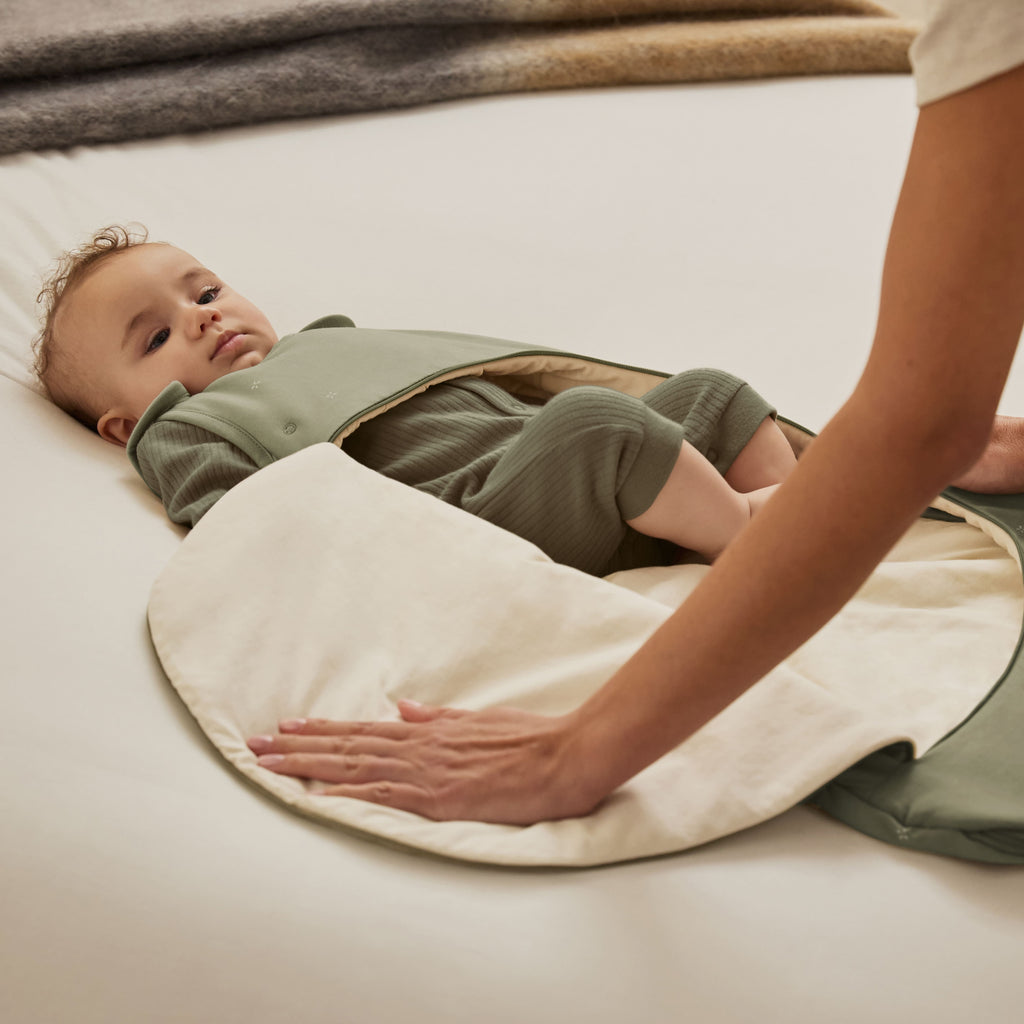 SnuzPouch Saco de dormir – Sage Cross