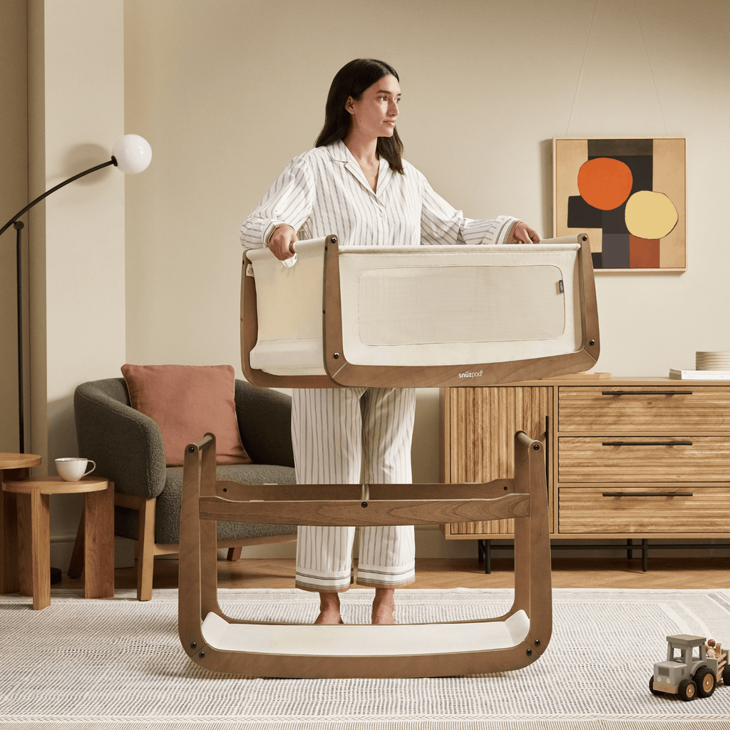 SnuzPod5 Minicuna de colecho - Walnut